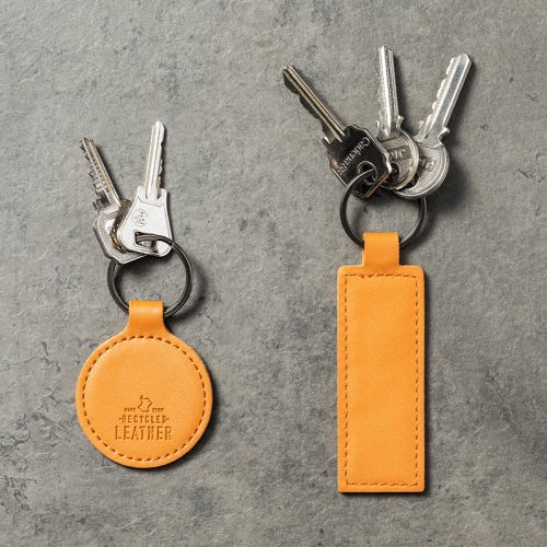 Schlüsselanhänger aus recyceltem Leder - Bild 4